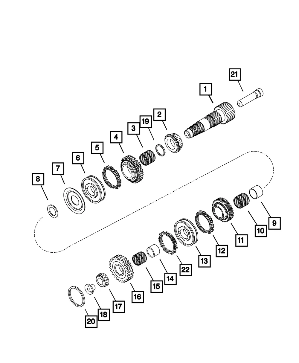 Shim - Mopar (68105685aa)