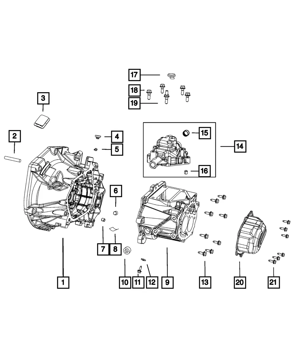 Stud - Mopar (68111361aa)