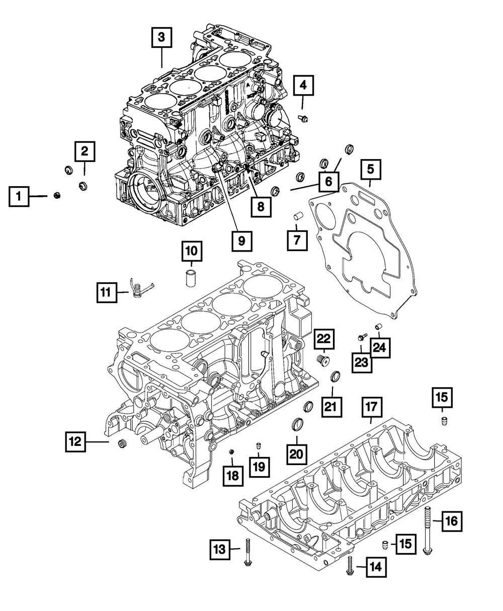 Plug - Mopar (68117059aa)