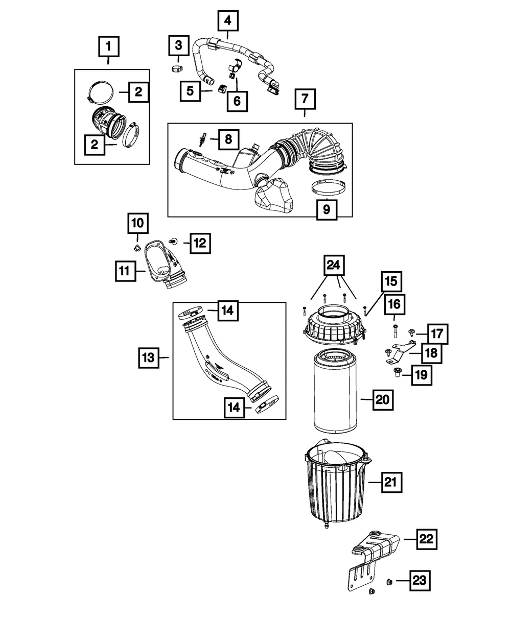 Spacer - Mopar (68134428aa)
