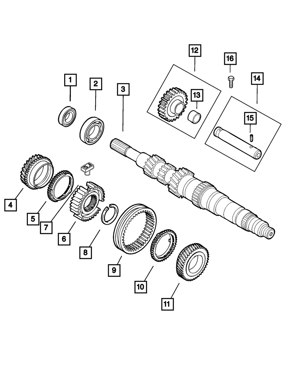 Roll Pin - Mopar (68136786aa)