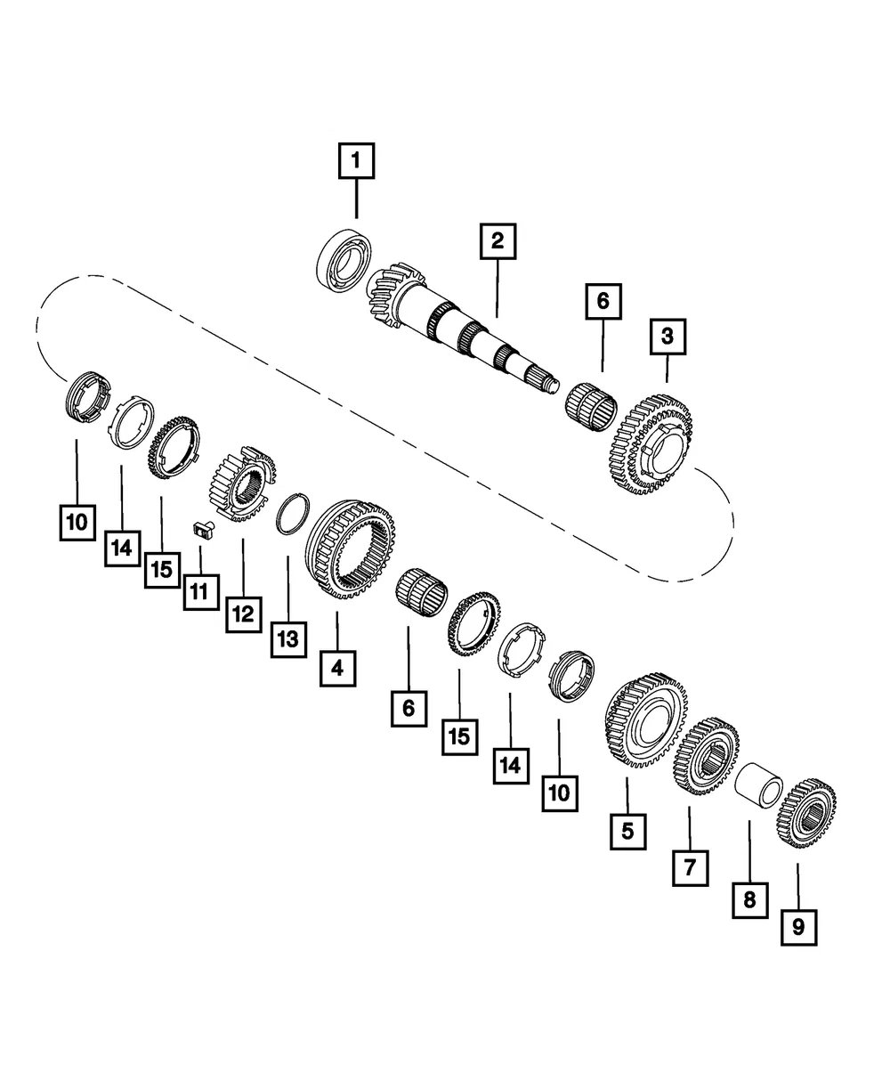 Blocker Ring - Mopar (68146147aa)