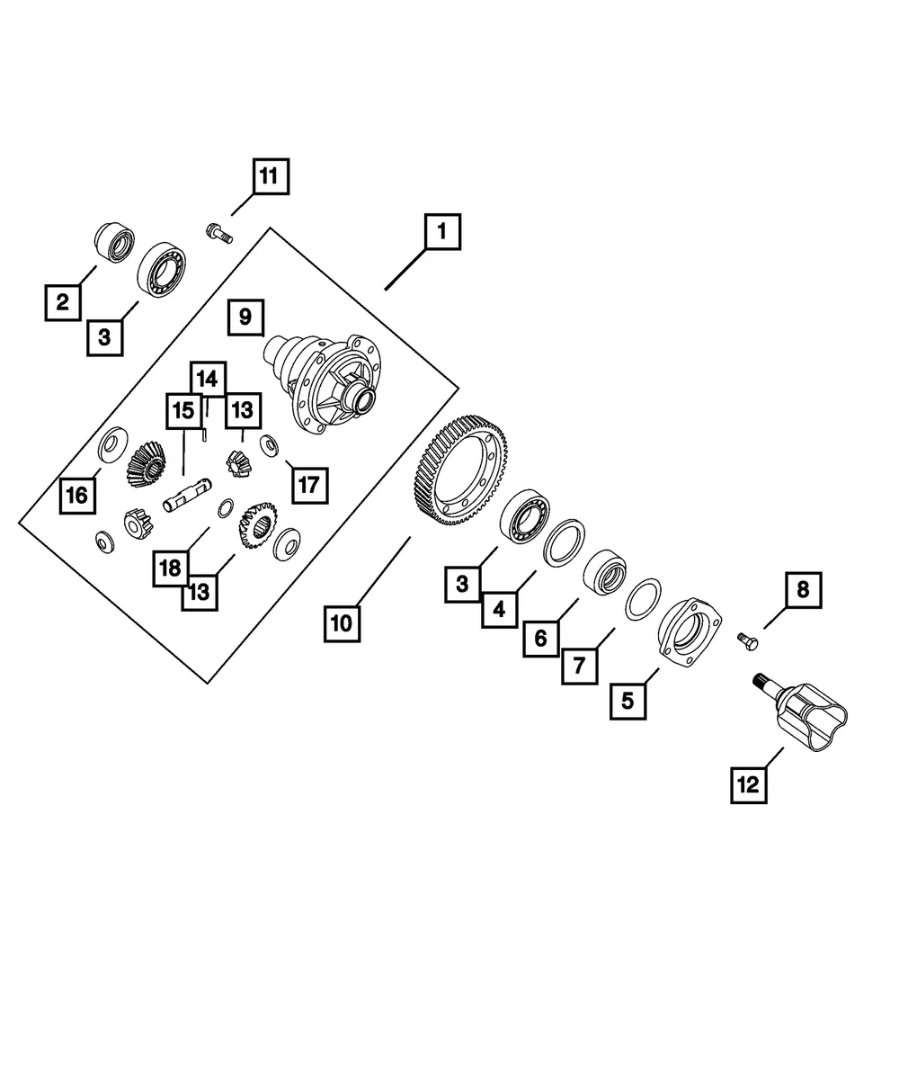 Shim - Mopar (68146525aa)