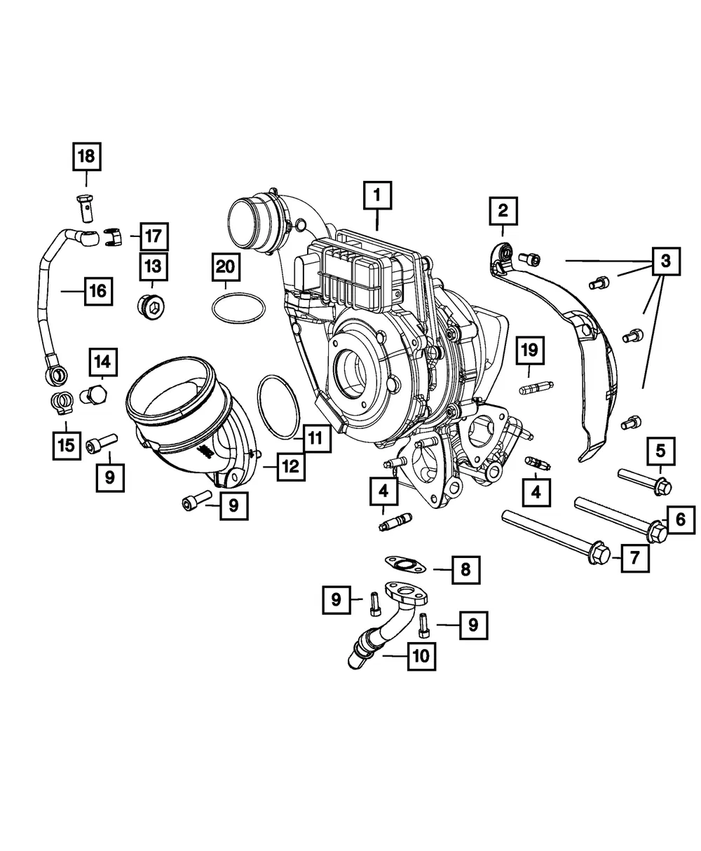 Stud, Mounting - Mopar (68148170aa)