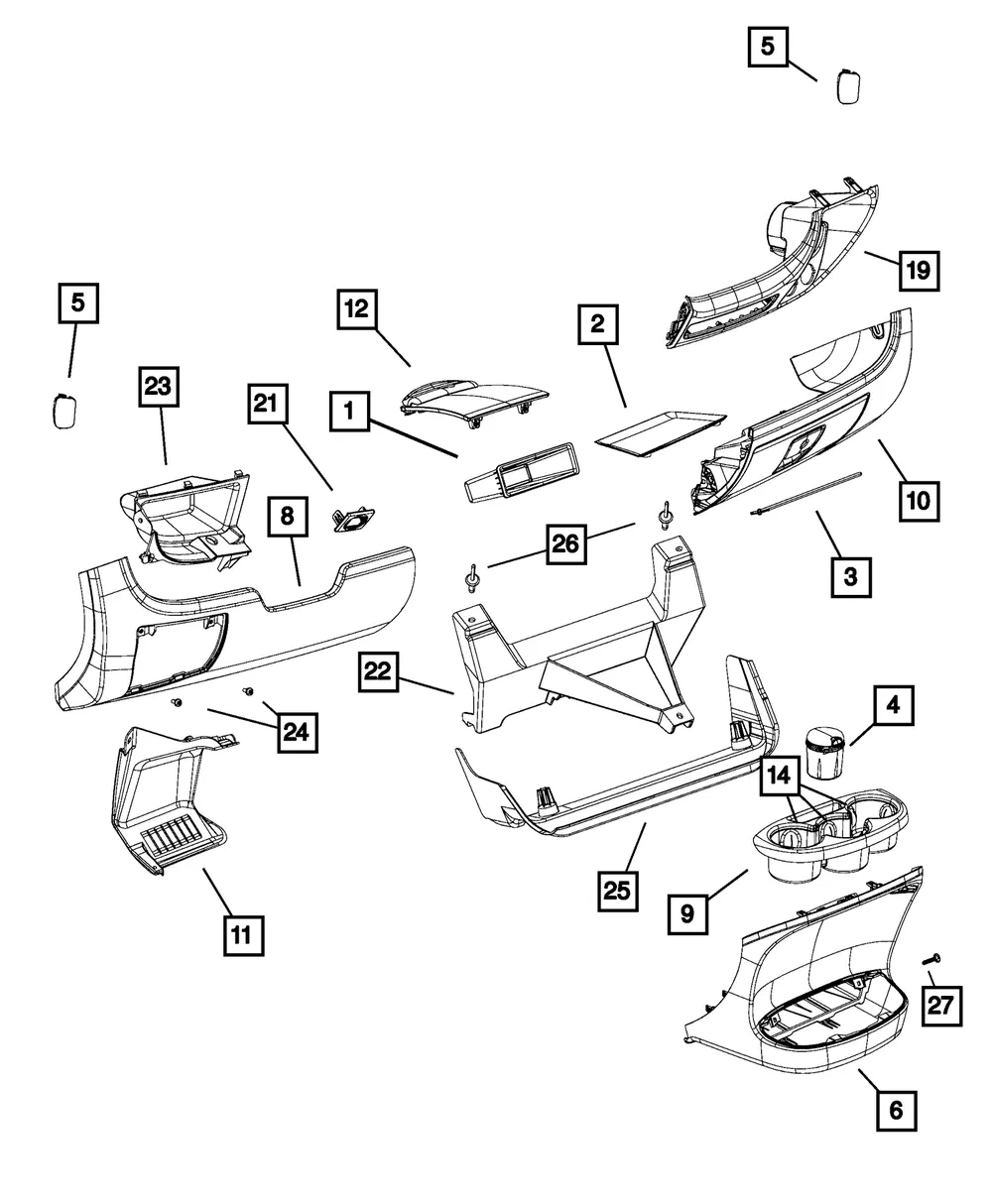 Screw - Mopar (68154062aa)