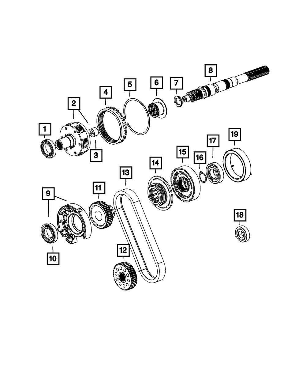 Needle Bearing - Mopar (68161391aa)