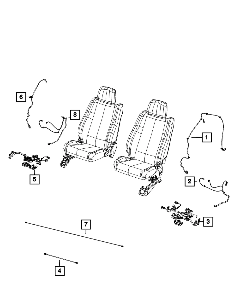 Jumper Cable - Mopar (68174121aa)