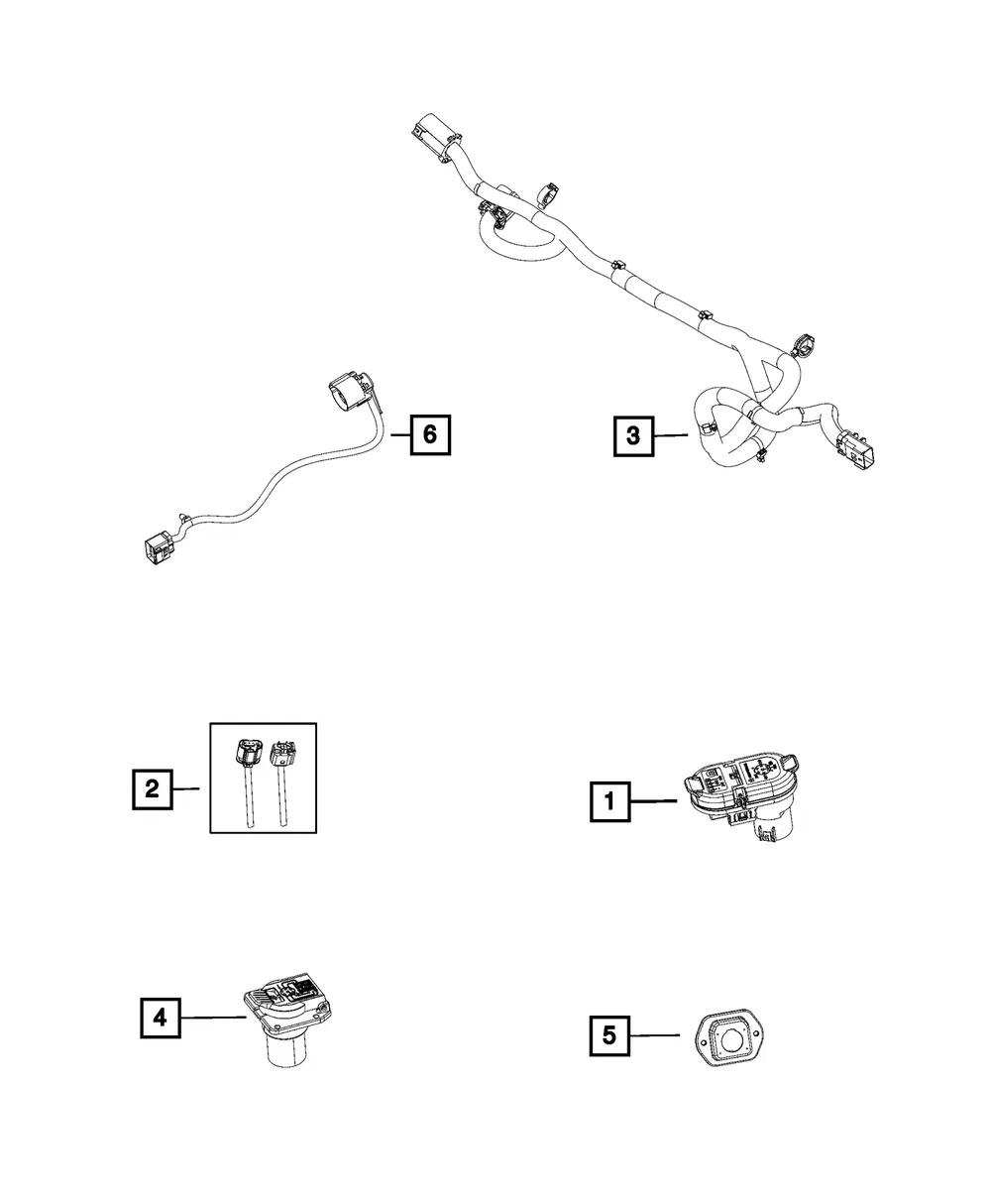 Mounting Bracket - Mopar (68184166aa)