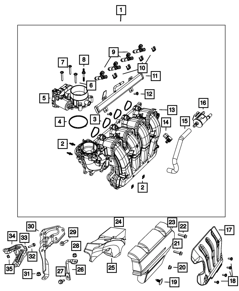 Stud, Mounting - Mopar (68184727aa) - view 4