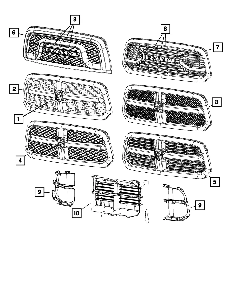 Close Out Panel, Right - Mopar (68197700AB) - view 4