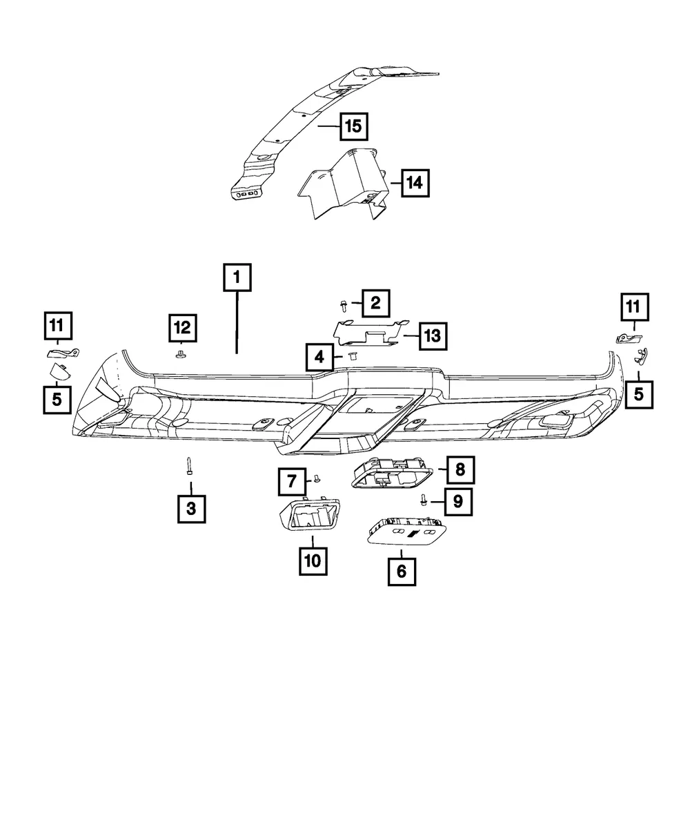 Bracket - Mopar (68199239aa)