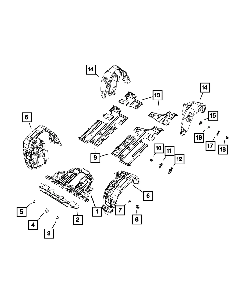 Push Pin - Mopar (68201482AA) - view 3