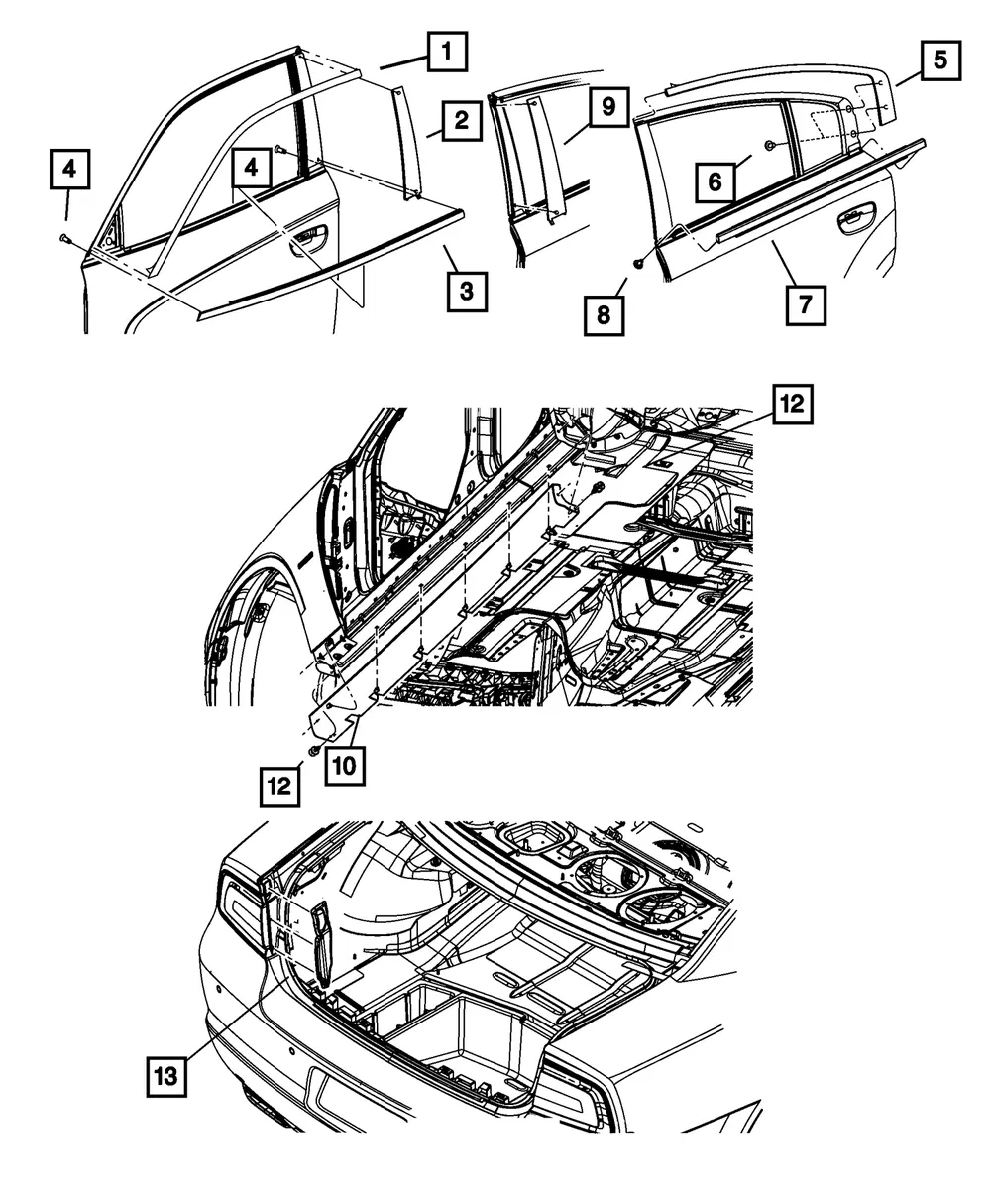 Panel, Left - Mopar (68216131ab)