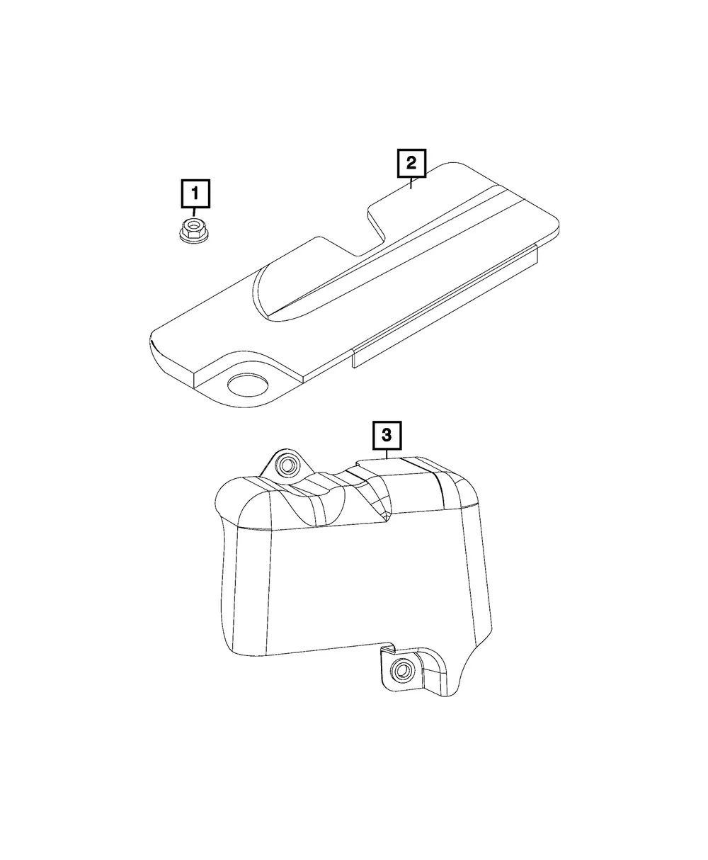 Nut - Mopar (68226988aa) - view 2