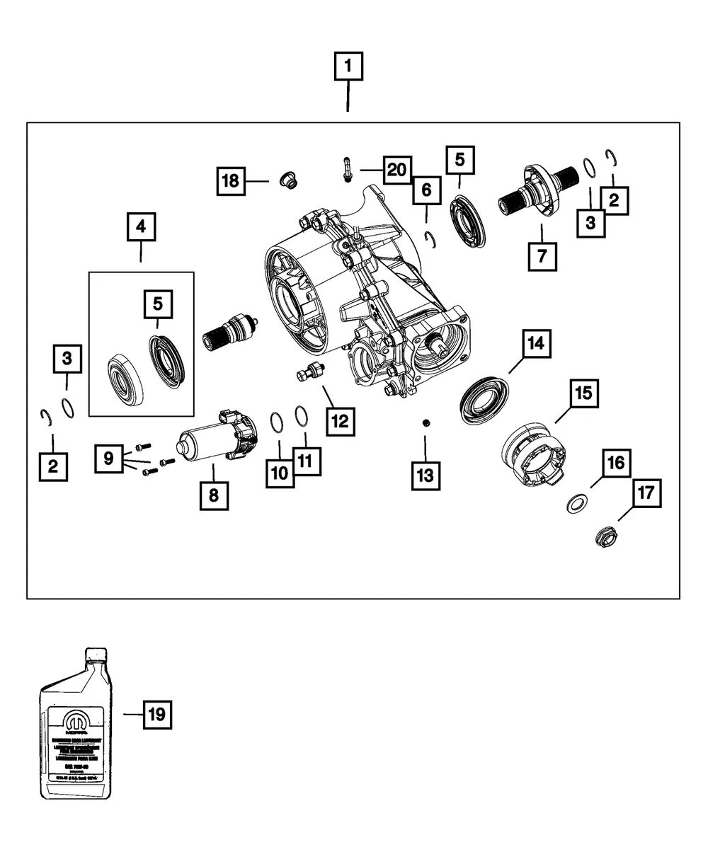 O Ring - Mopar (68227803AB) - view 3