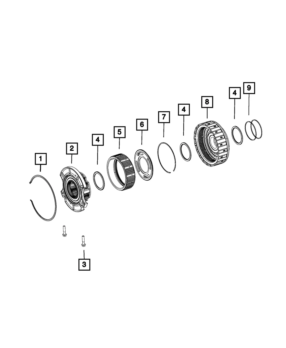 Planetary No 1 Ring Gear - Mopar (68242228ab)