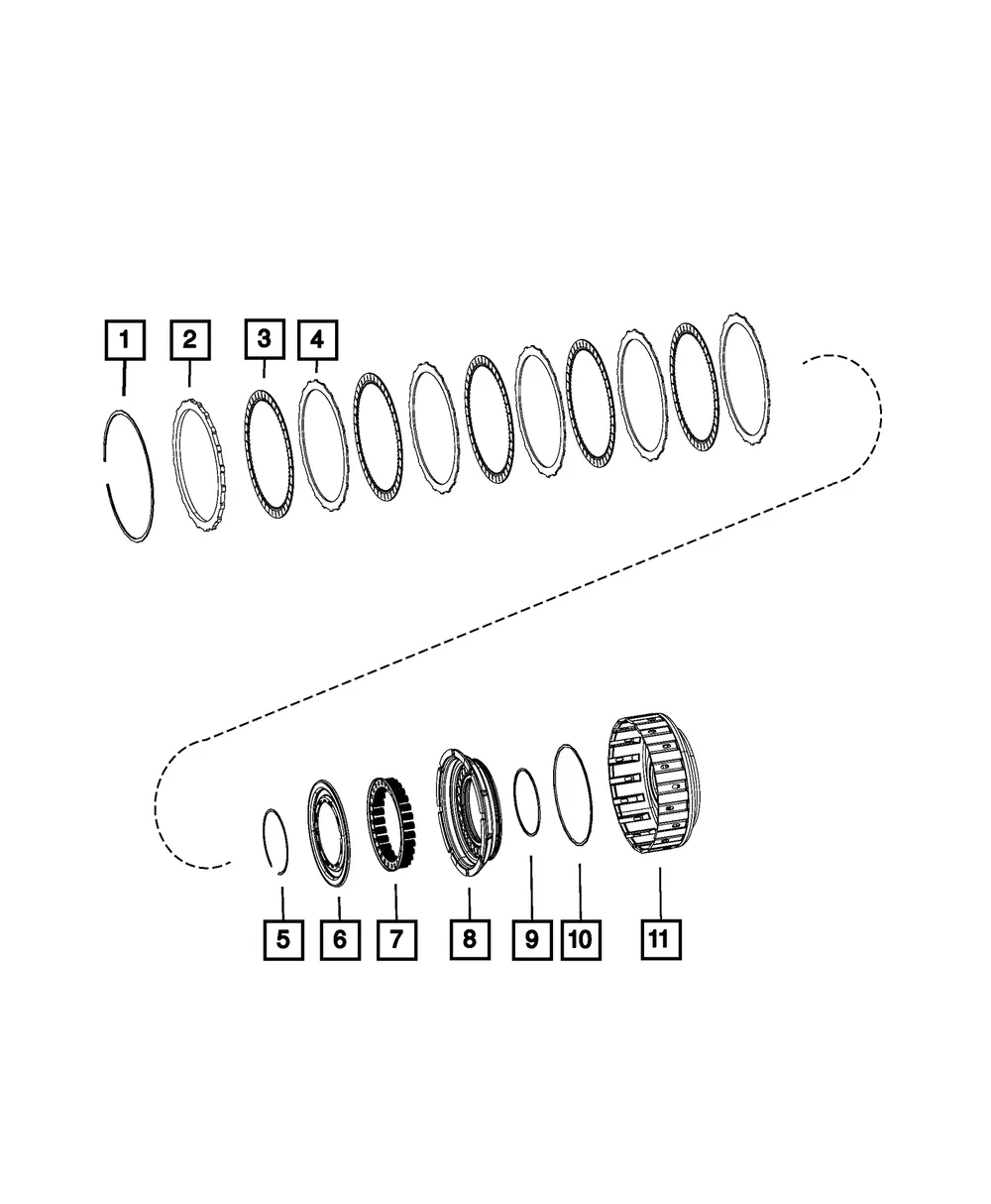 Internal D-Ring - Mopar (68244773aa)