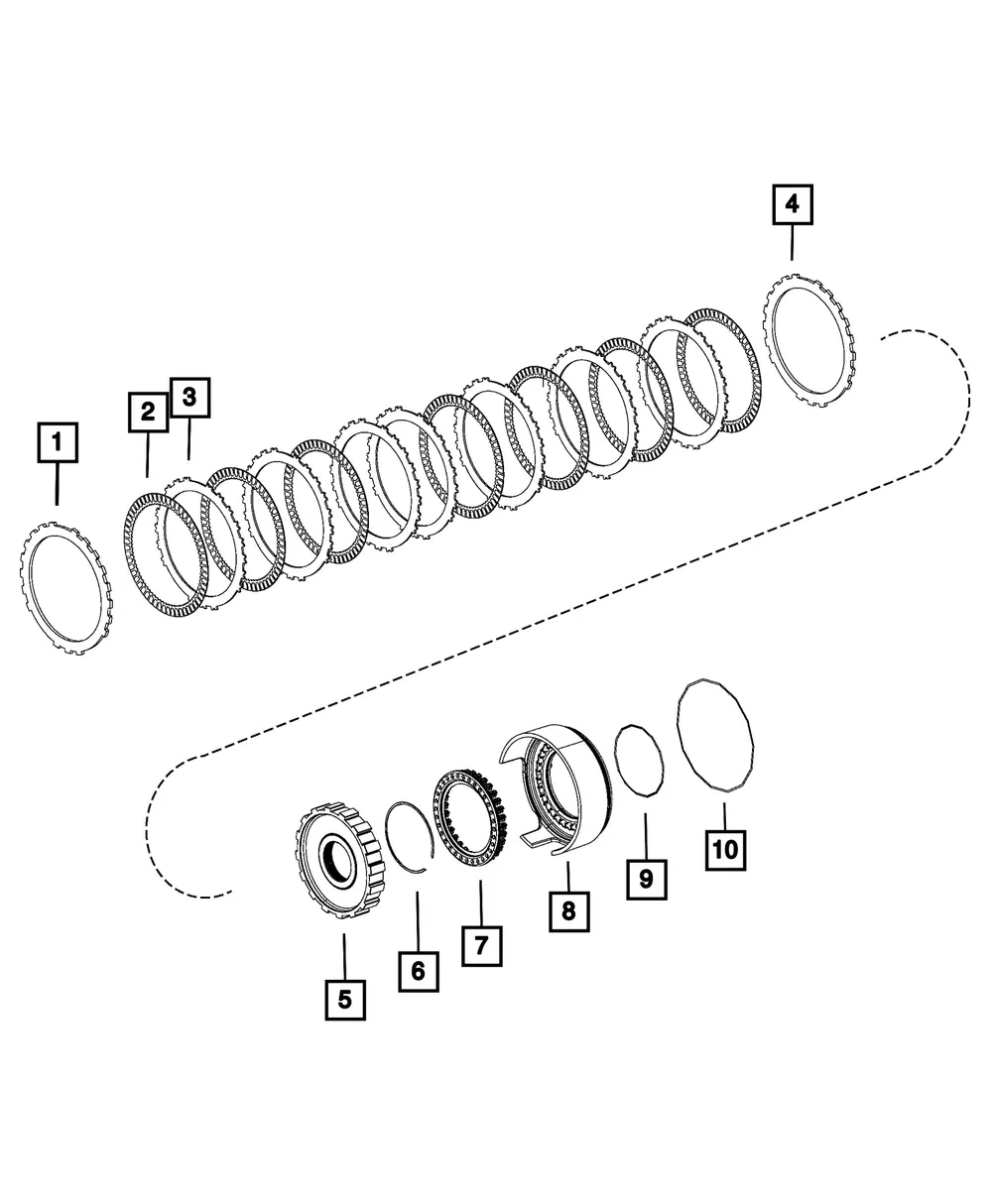 Reaction Plate - Mopar (68253887ab)