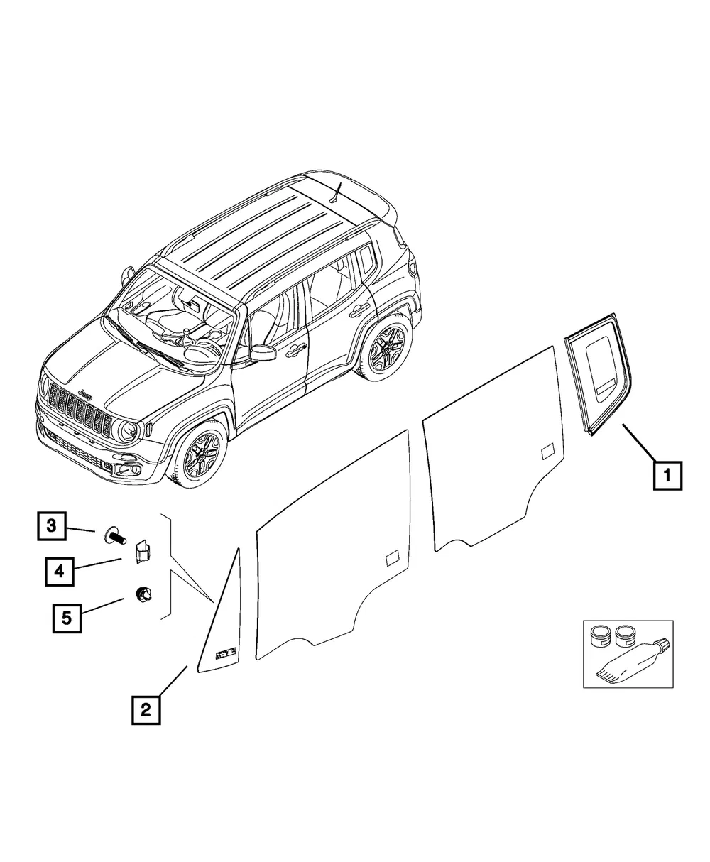 Push Pin - Mopar (68256273aa) - view 3