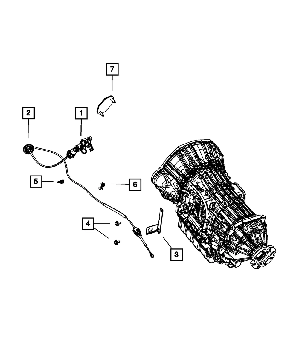 Shift Cable - Mopar (68261255ad)