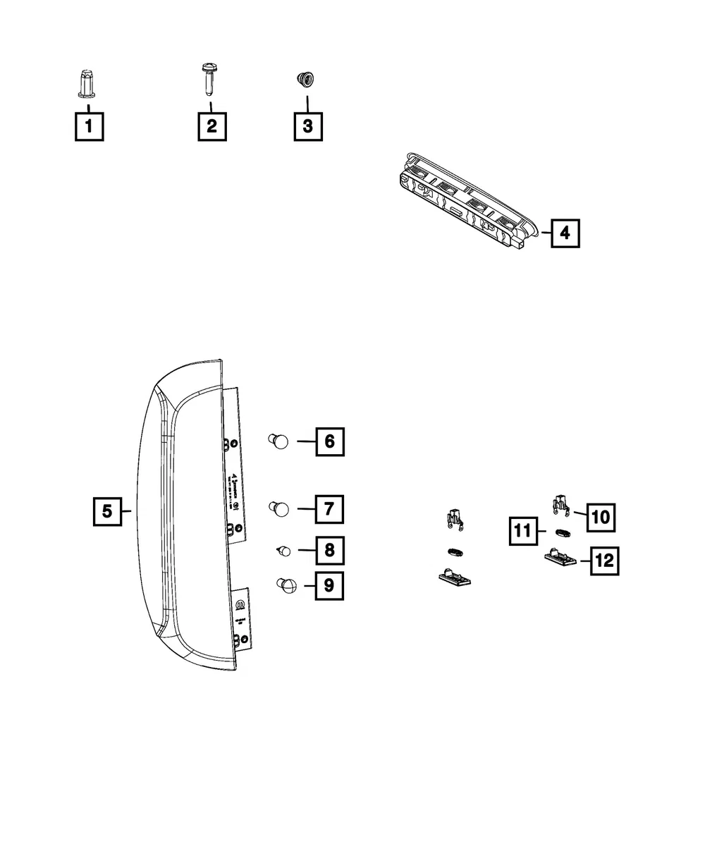 Screw - Mopar (68263684AA) - view 4