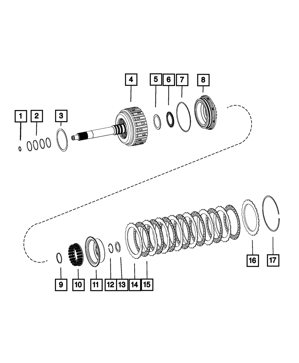 Bearing Races - Mopar (68269550aa)