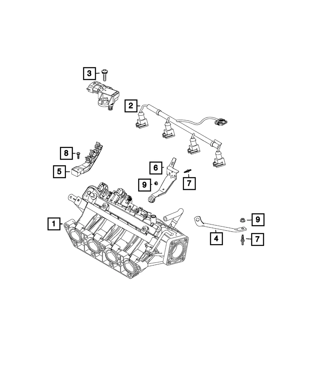 Bracket - Mopar (68270220aa)
