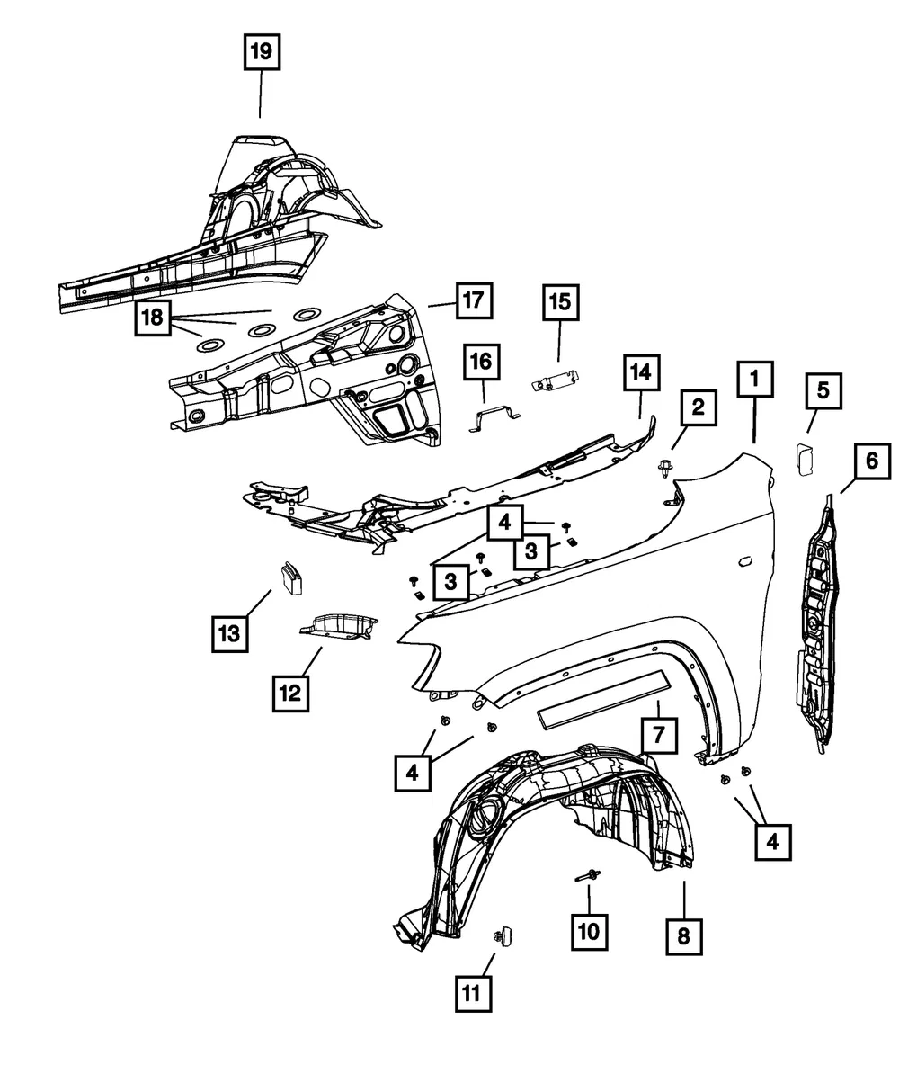 Closeout Panel, Right - Mopar (68277401aa) - view 5