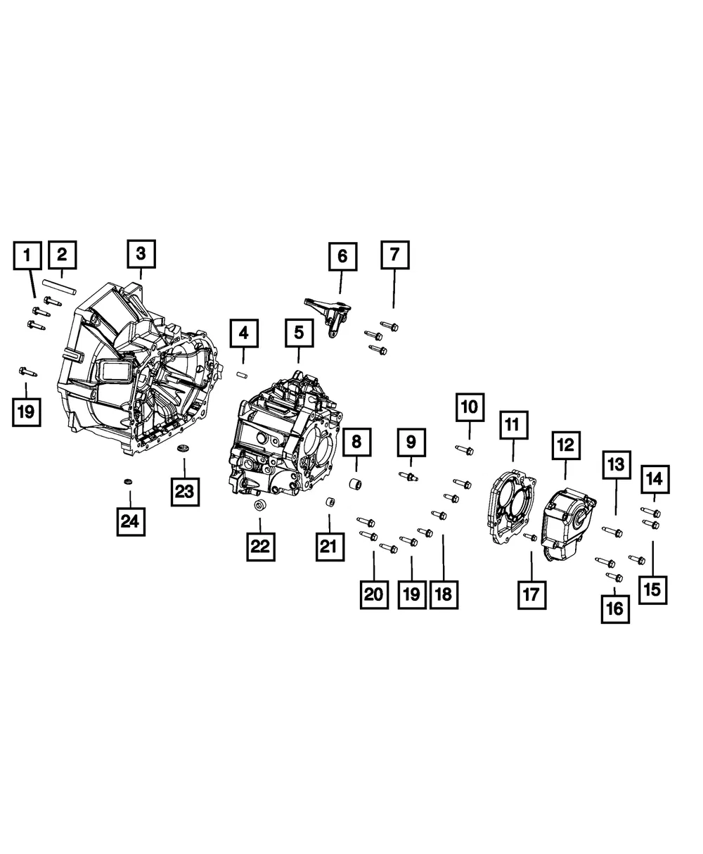 M12 Dowel Pin - Mopar (68285328aa)