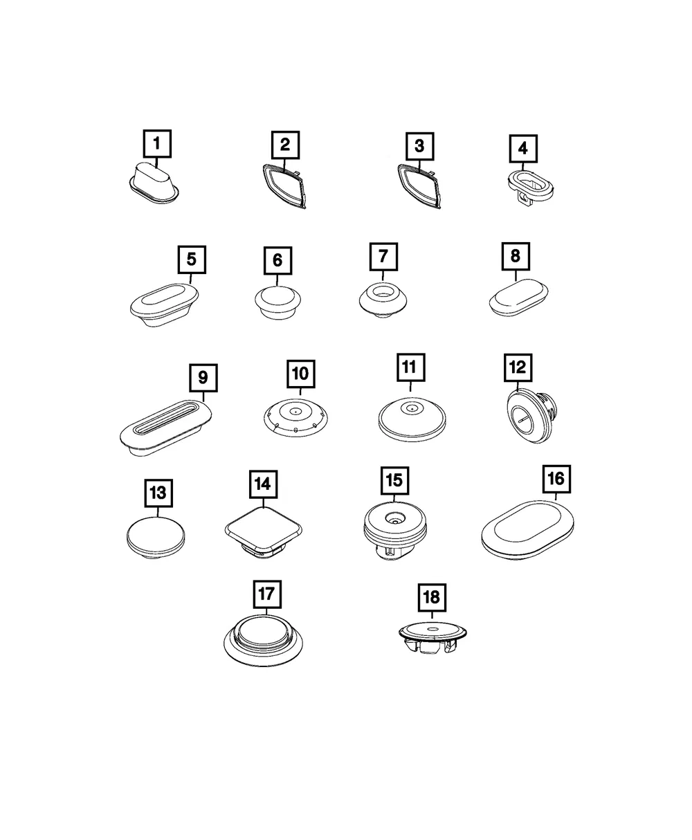 Plug - Mopar (68286174ab)