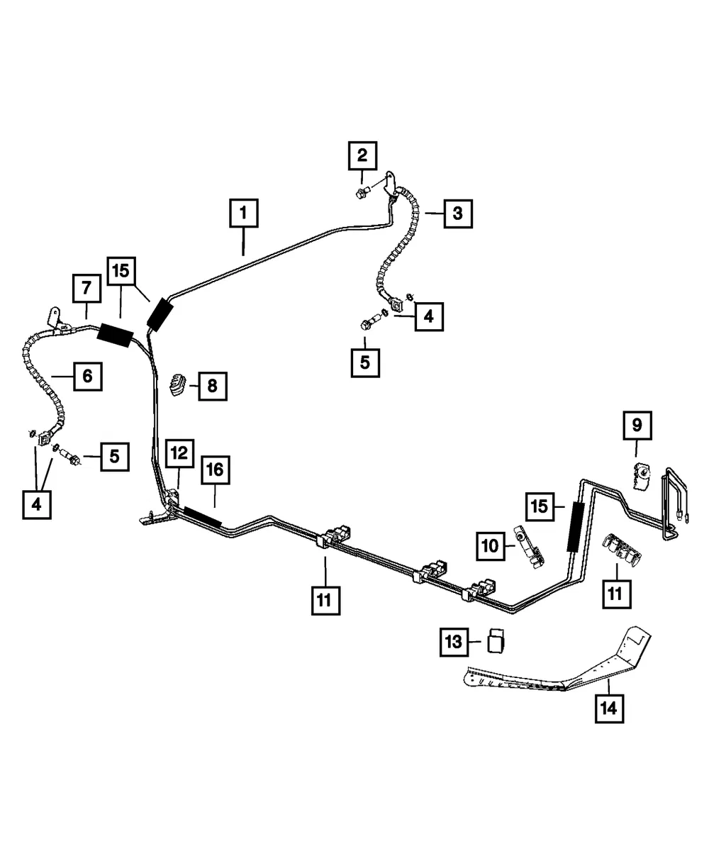 Rubber Sleeve - Mopar (68290926aa) - view 3