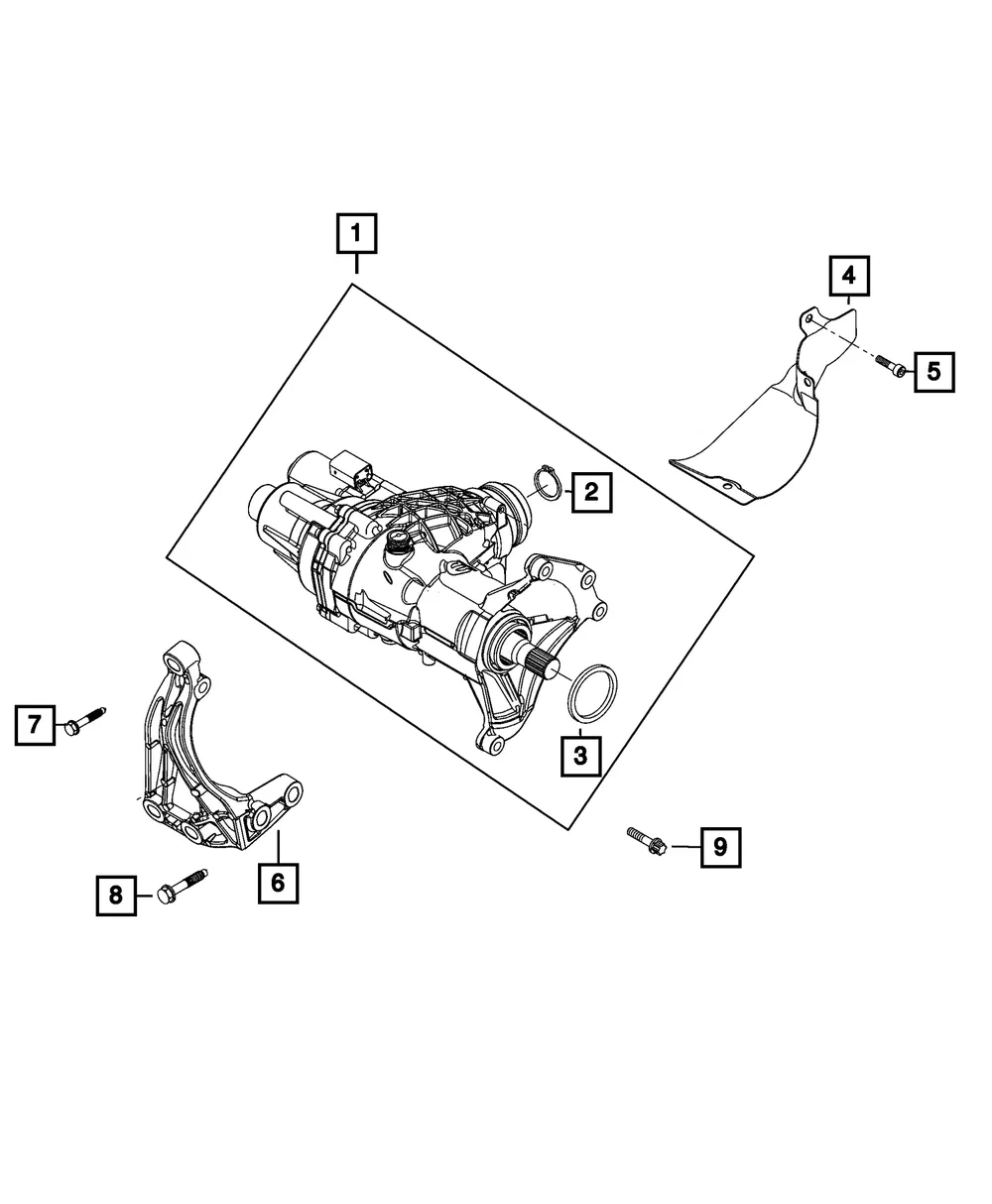 Snap Ring - Mopar (68298244aa) - view 2