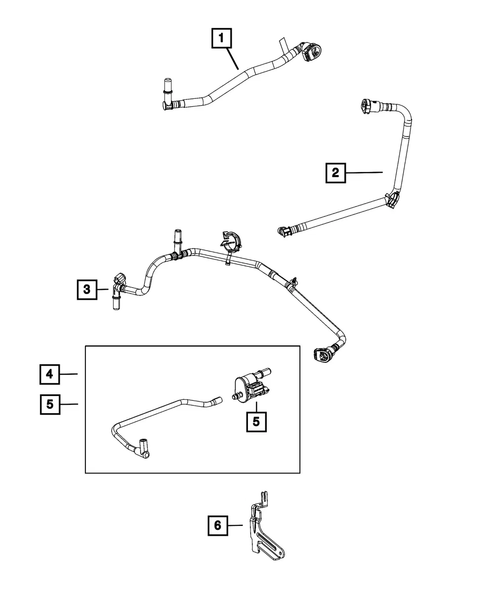 Purge Control Valve - Mopar (68305422AE)
