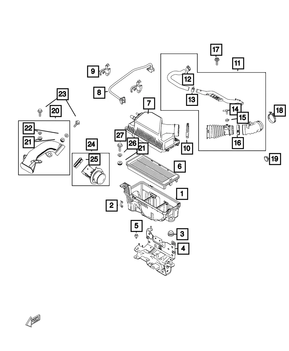 Clamp - Mopar (68313130AA) - view 5