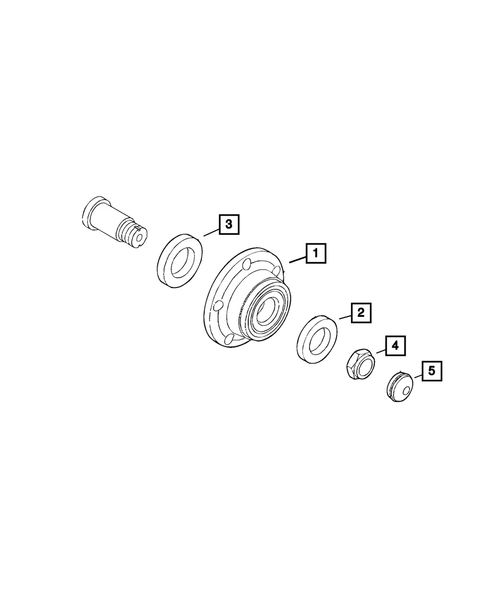 Washer - Mopar (68313776aa) - view 2
