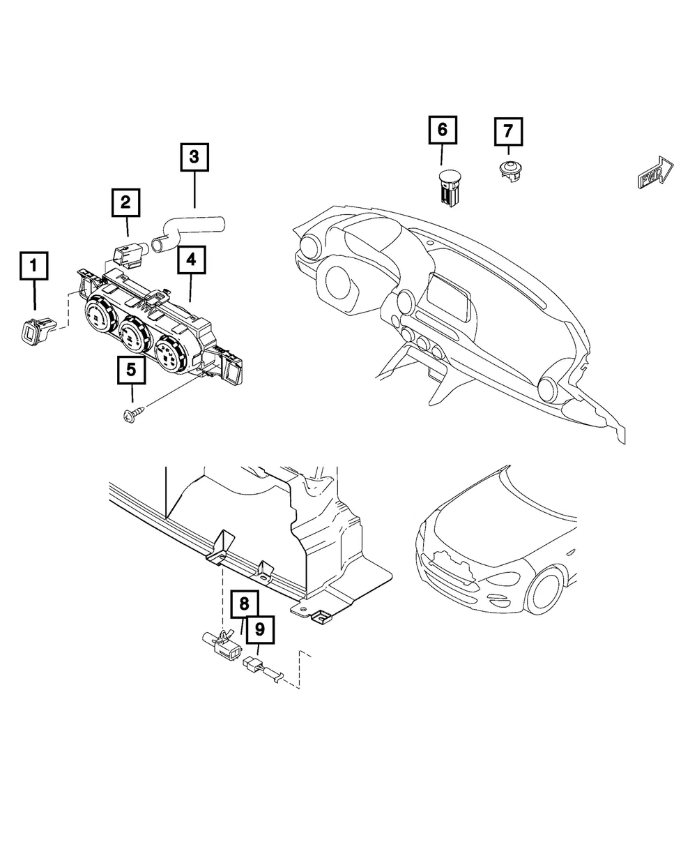 Plug - Mopar (68314262aa) - view 3