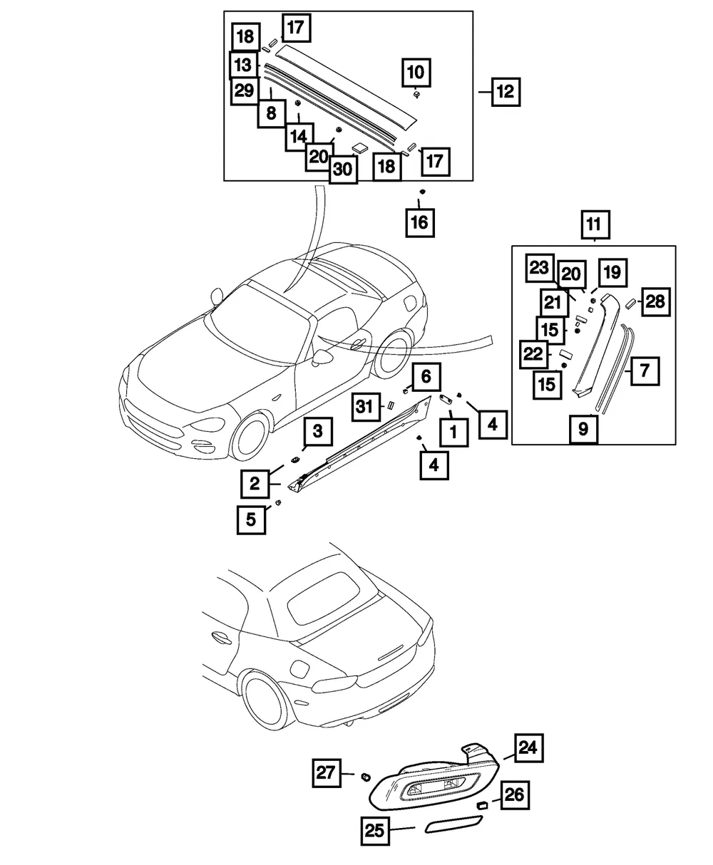 Pin - Mopar (68314517AA) - view 5