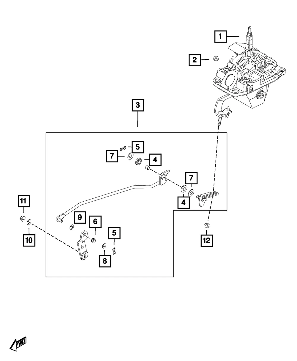 Nut - Mopar (68314574AA) - view 5