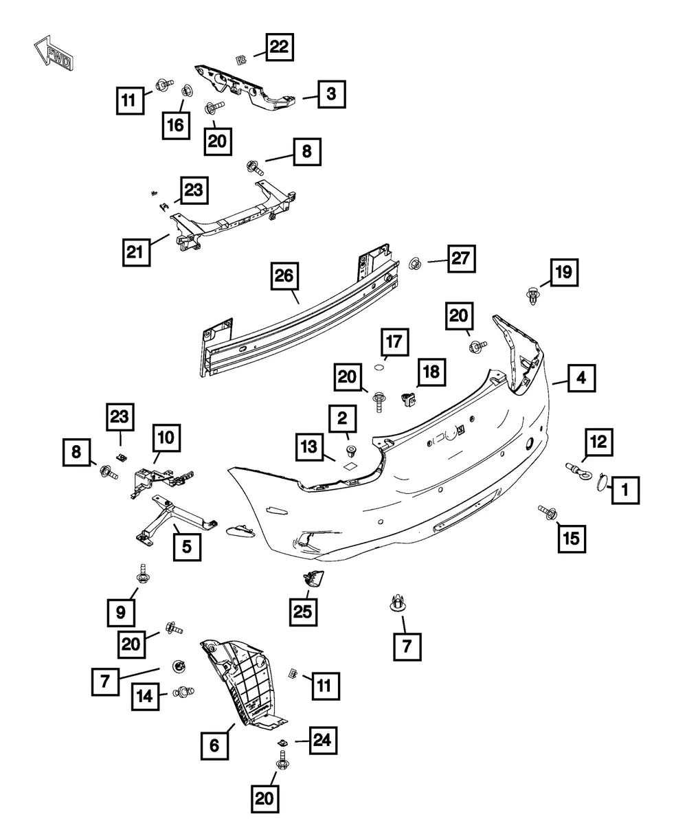 Nut - Mopar (68314948AA) - view 2