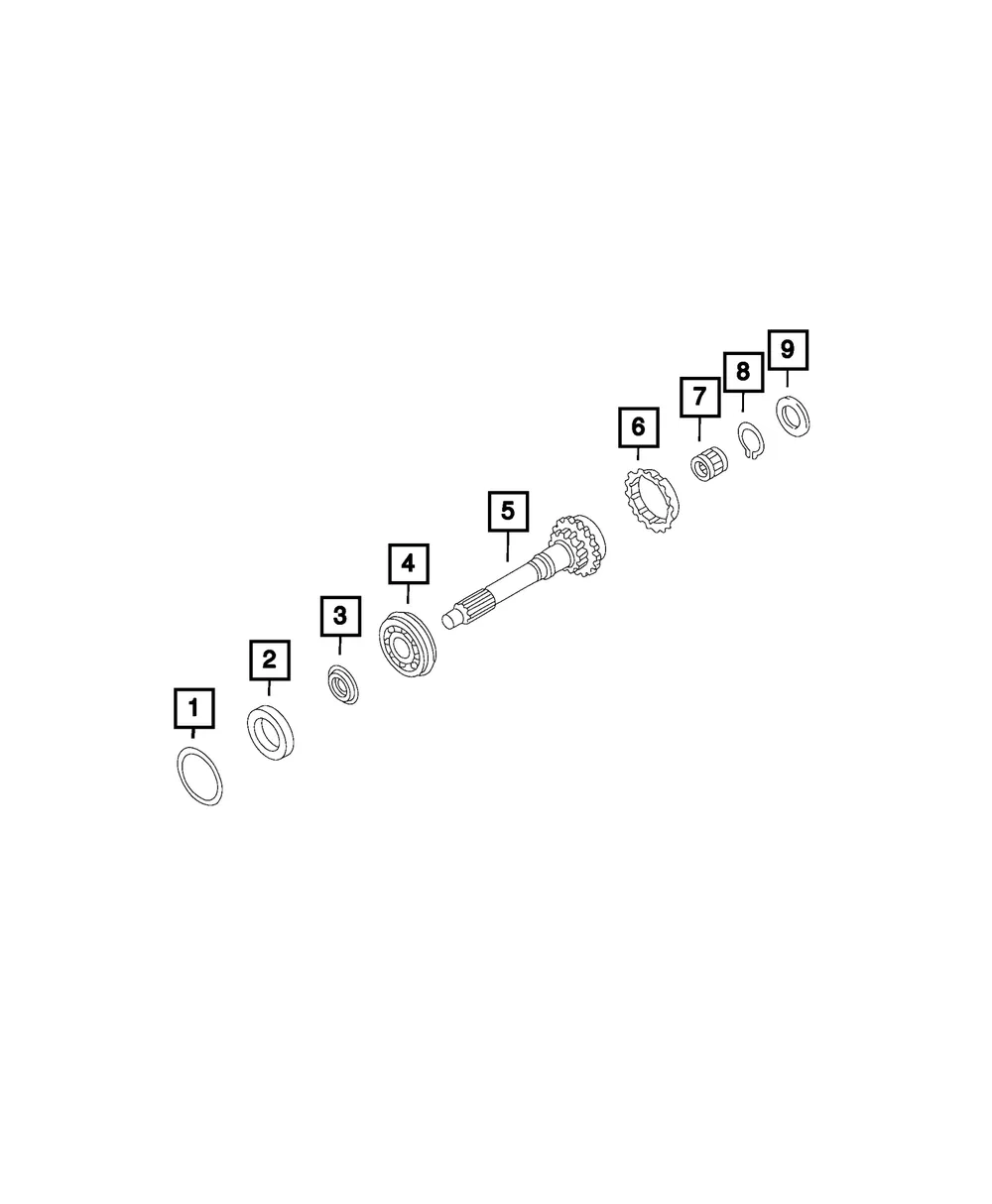 Spacer - Mopar (68316319aa)
