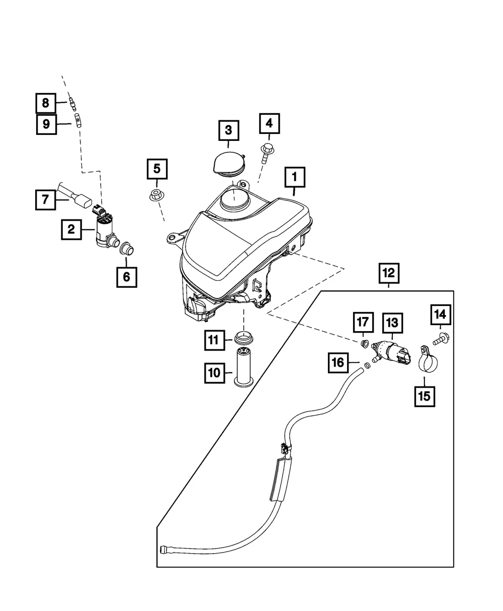 Clamp - Mopar (68318498aa)