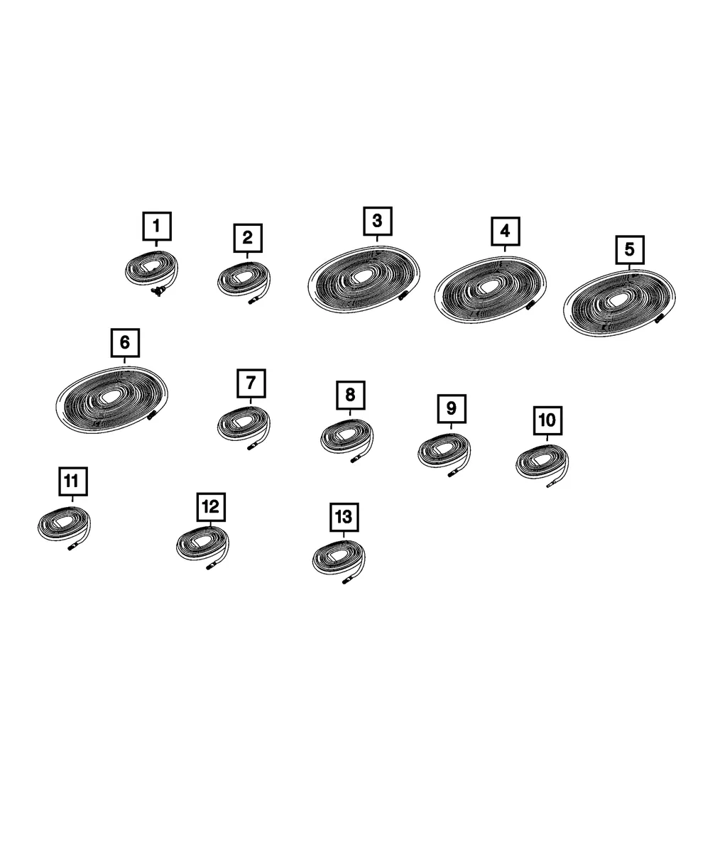 Sdars / Cell / GPS Antenna Cable - Mopar (68321579aa)