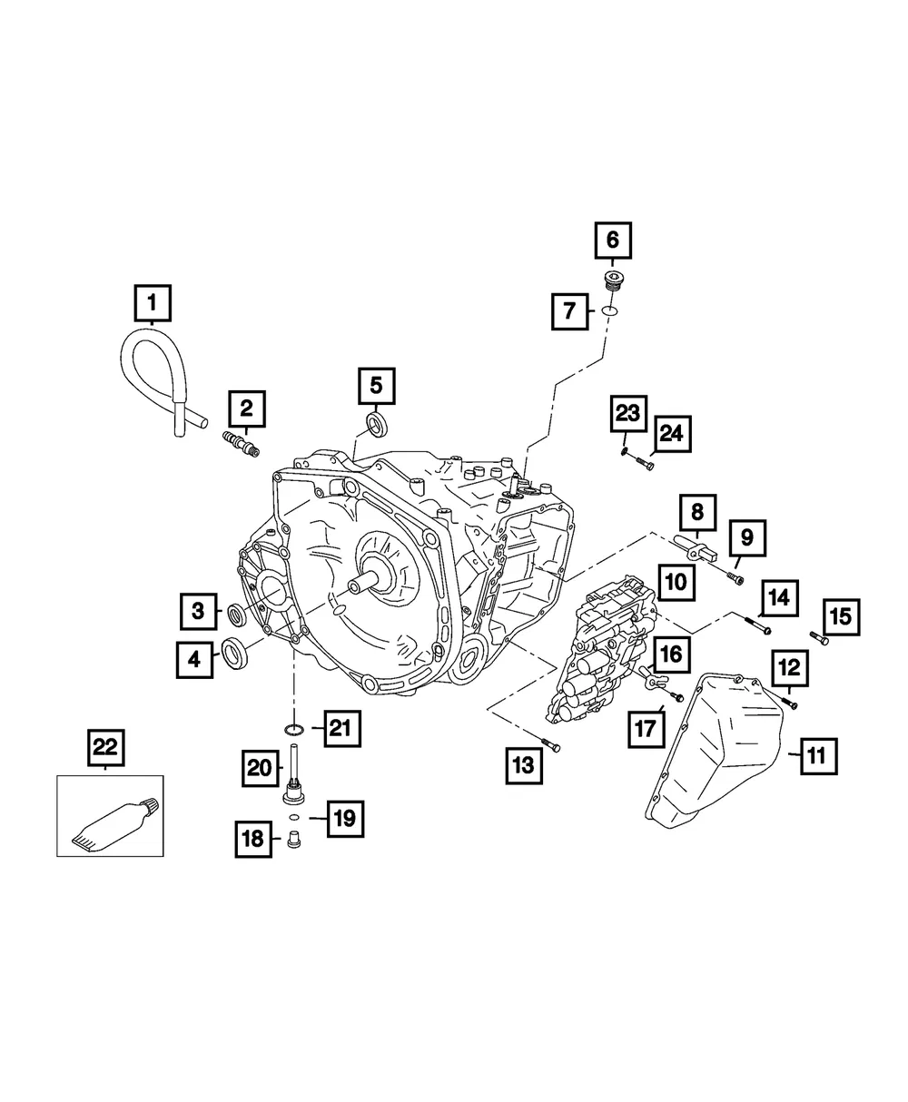 Valve Body - Mopar (68326210aa)