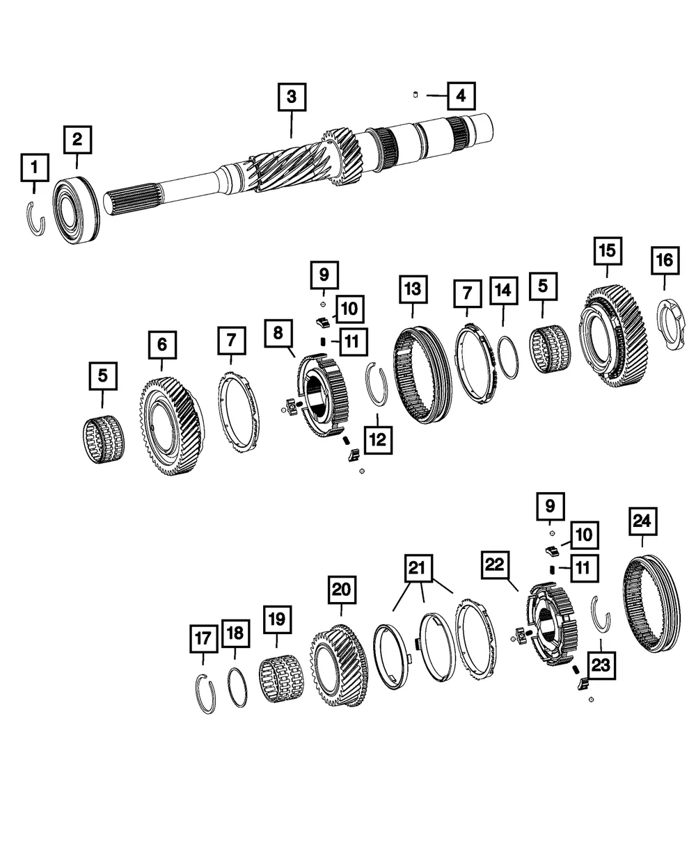 Snap Ring - Mopar (68330493aa)