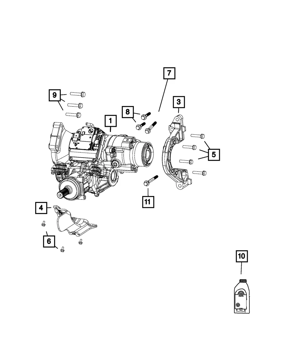 Heat Shield - Mopar (68331211aa)
