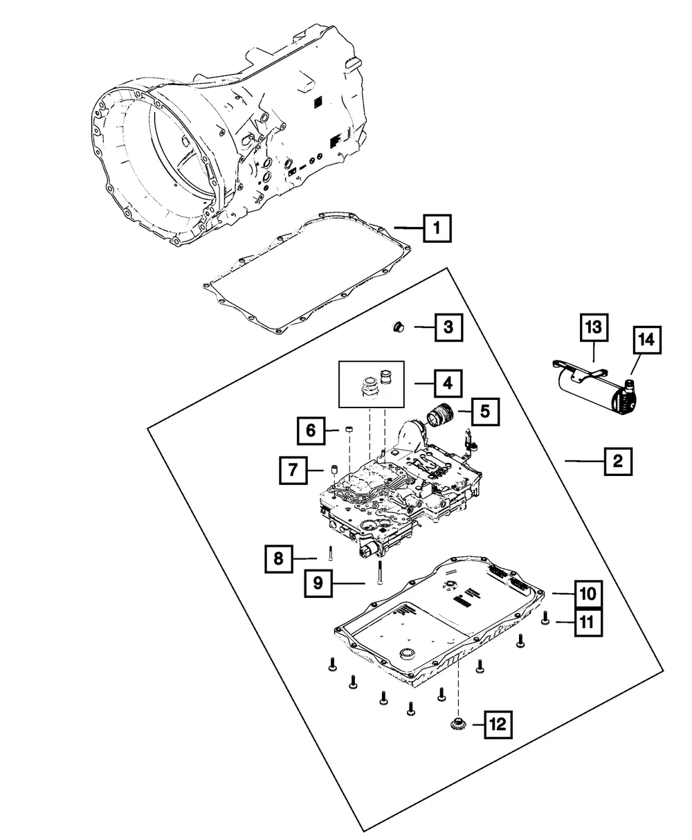 Accumulator O Ring Kit - Mopar (68335506aa)