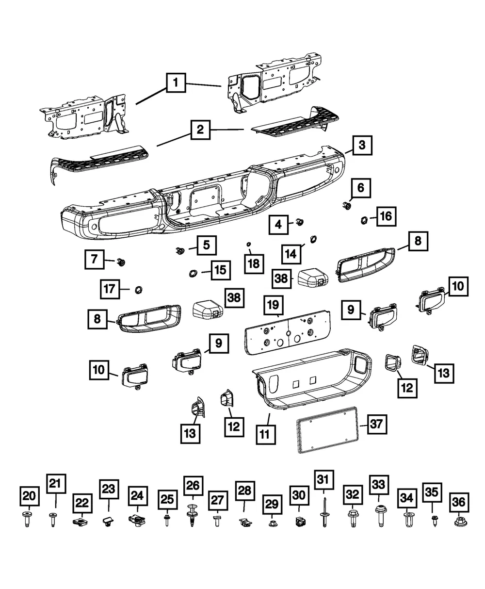 Stud - Mopar (68353367AA) - view 2