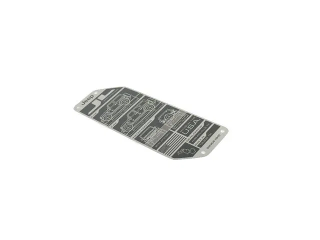 Plate - Mopar (68353368AB)
