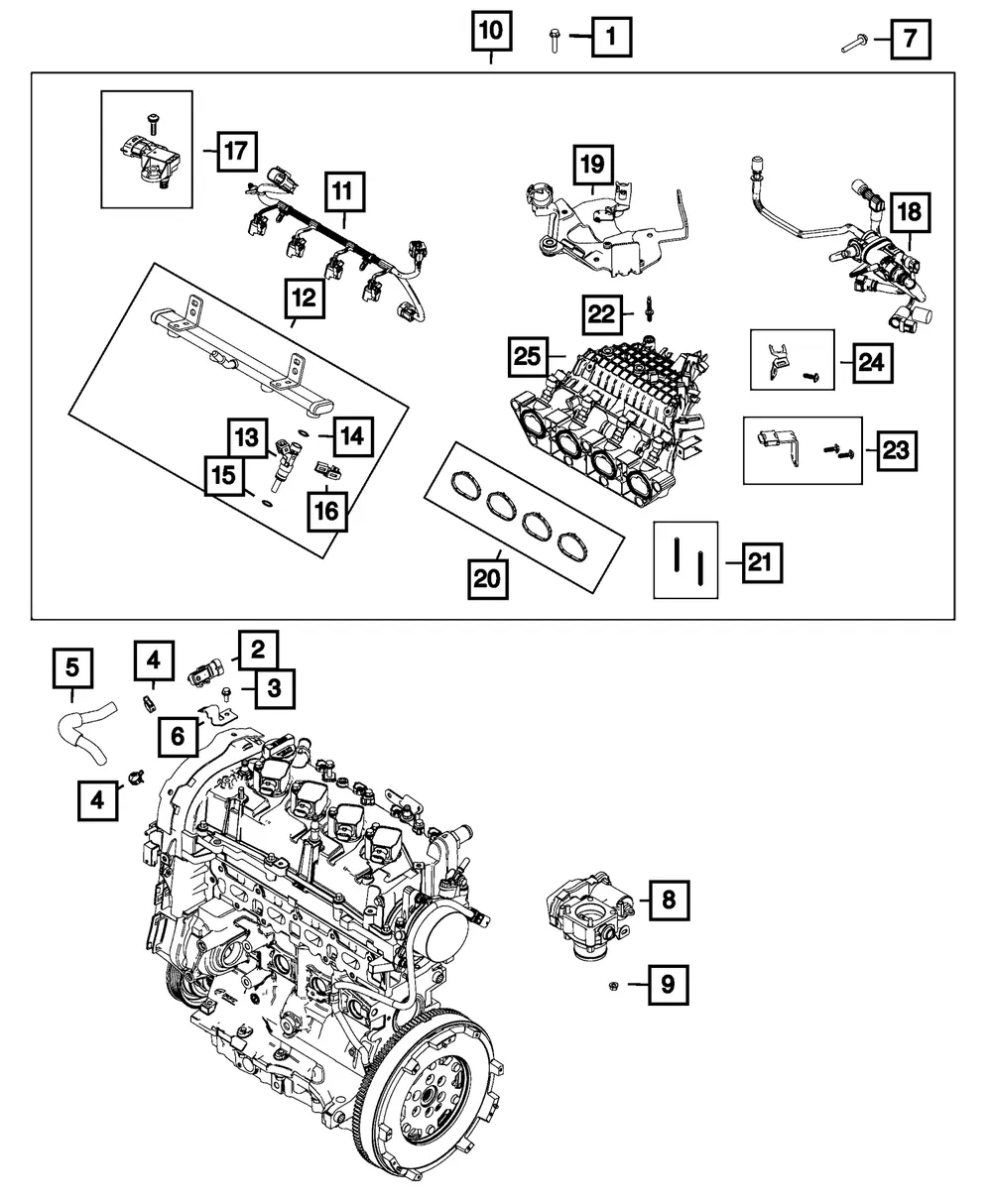 Stud - Mopar (68364086aa)