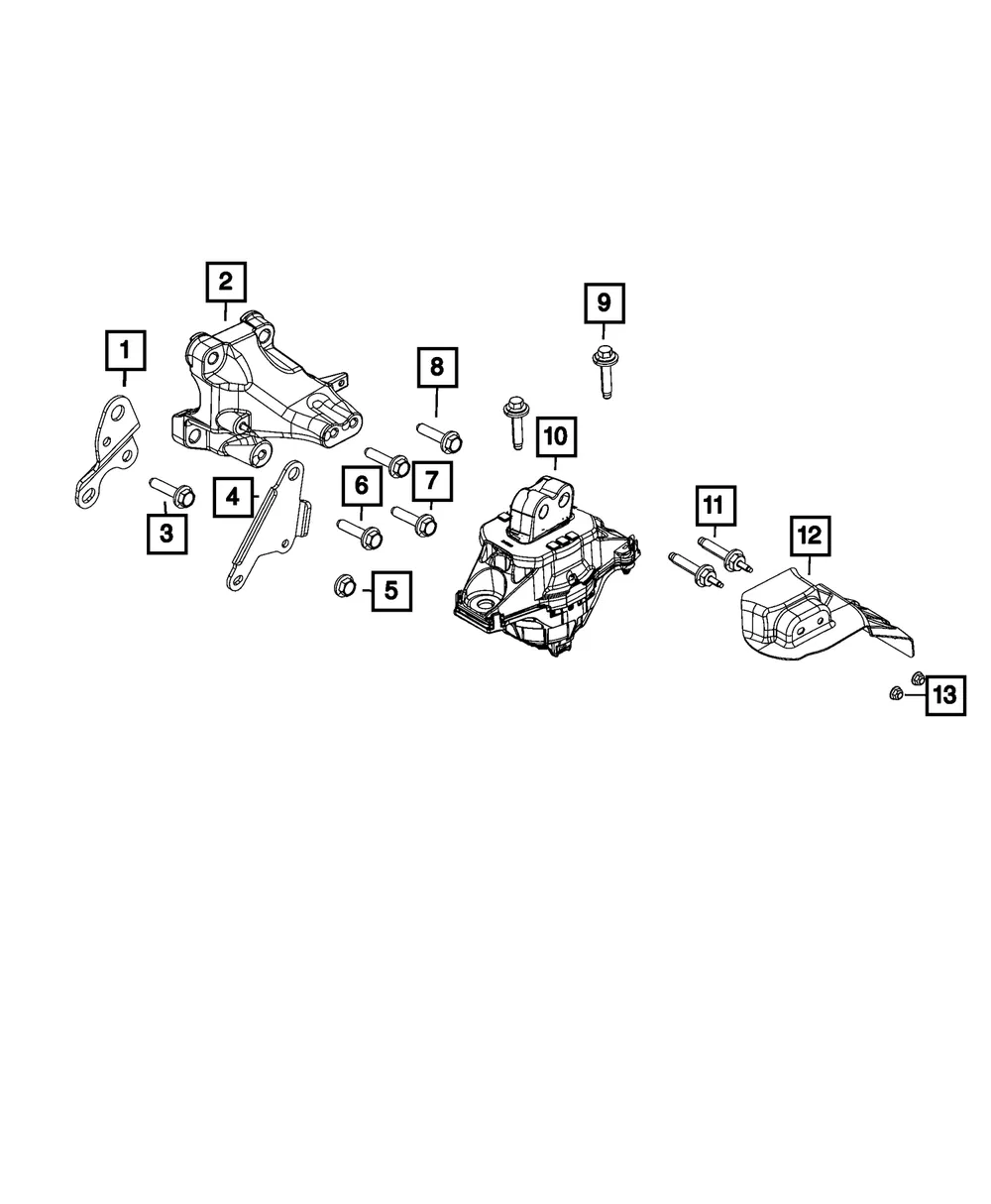 Heat Shield - Mopar (68376313aa)